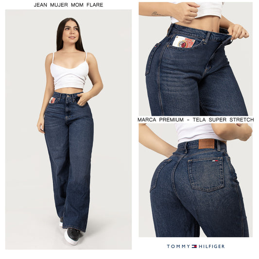 Jeans Premium Mujer TM-1545 Oscuro