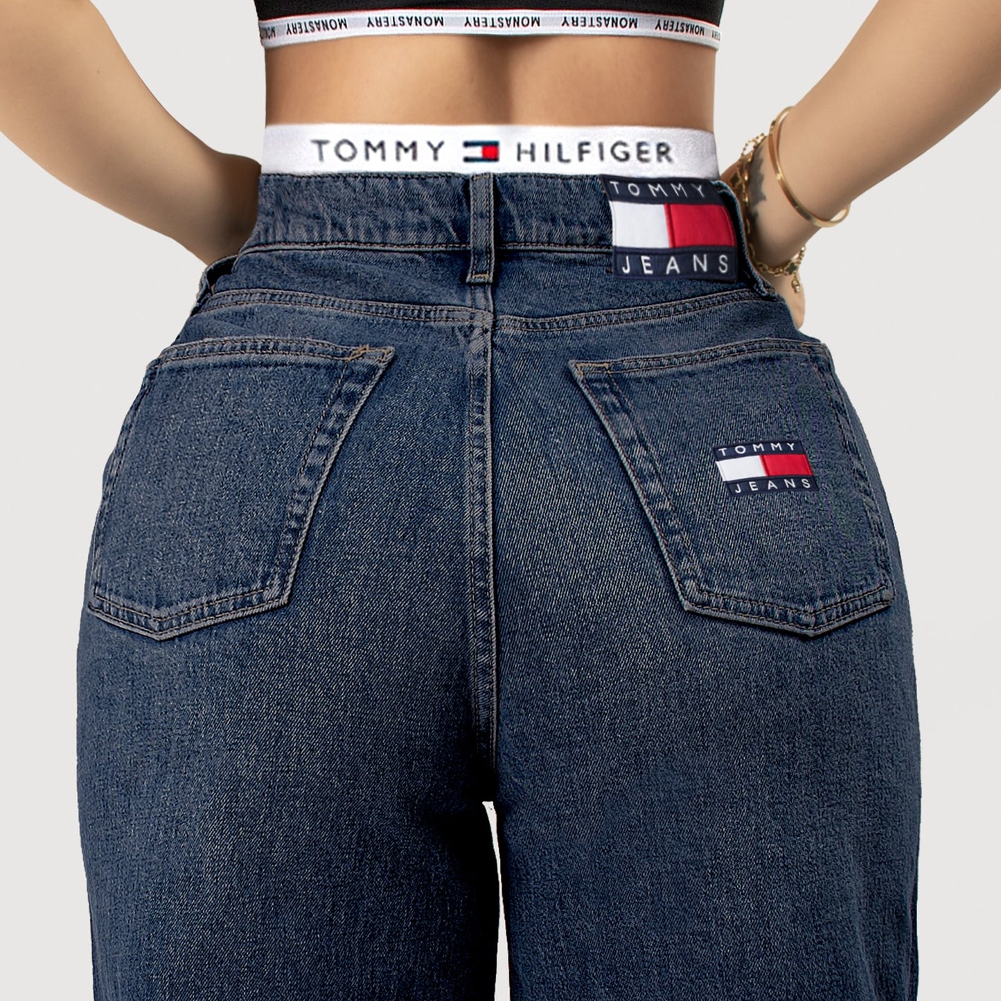 Jeans Premium Mujer TM-1555 Oscuro