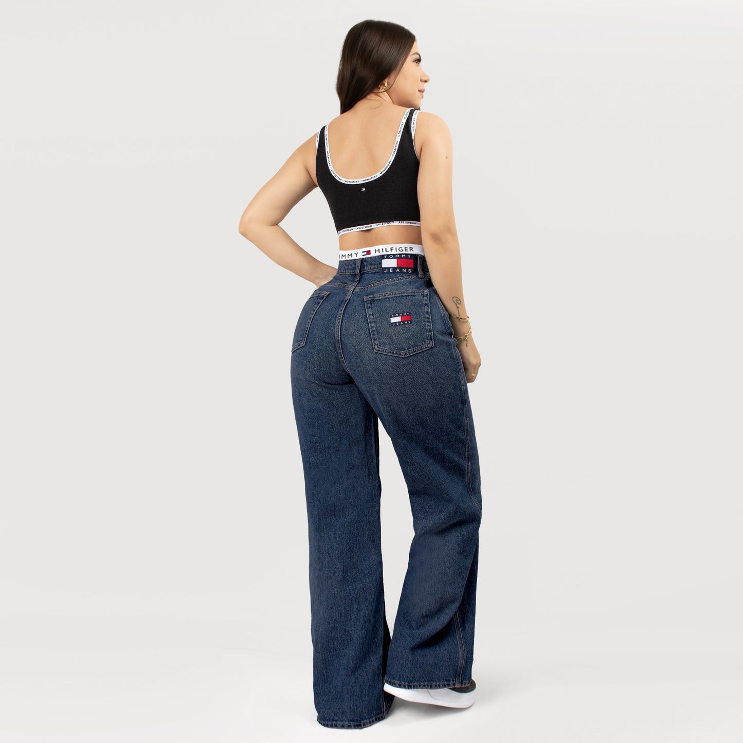 Jeans Premium Mujer TM-1555 Oscuro