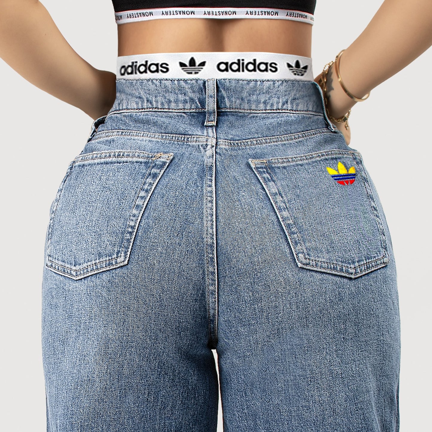 Jeans Premium Mujer A 2026 Claro